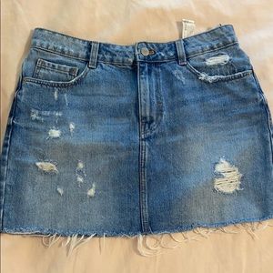 Zara mini jean skirt